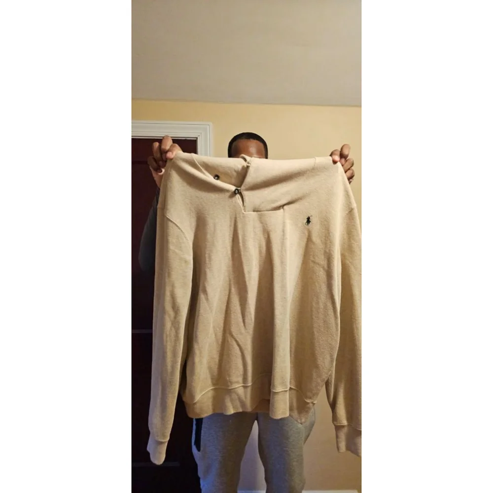 Men's Polo Ralph Lauren Pullover XXL Beige
